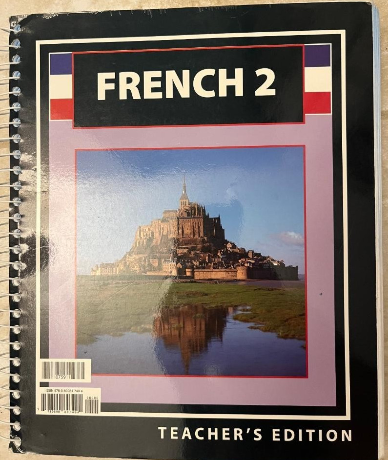 French 2 Teacher manual Bob Jones University