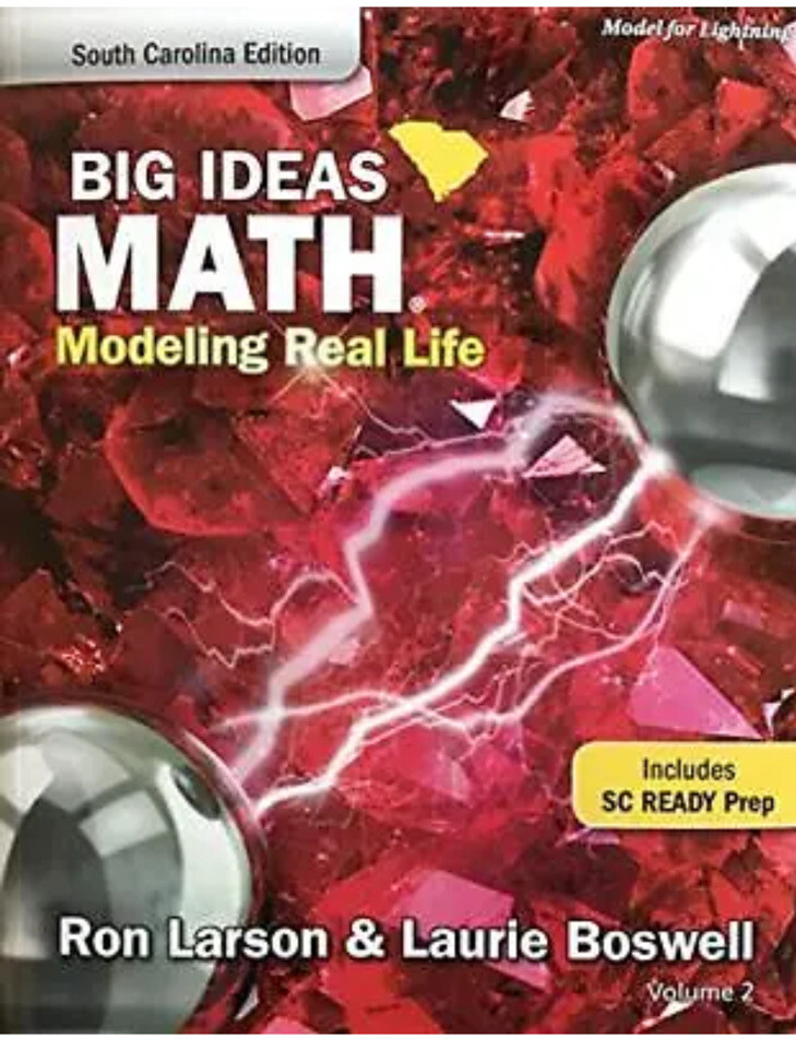 Big Ideas Math Modeling Real Life Grade 4 Student Workbook South Volume 2 Larson