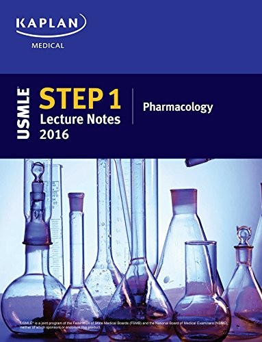 USMLE Step 1 Lecture Notes 2016: Pharmacology … by Kaplan Paperback / softback