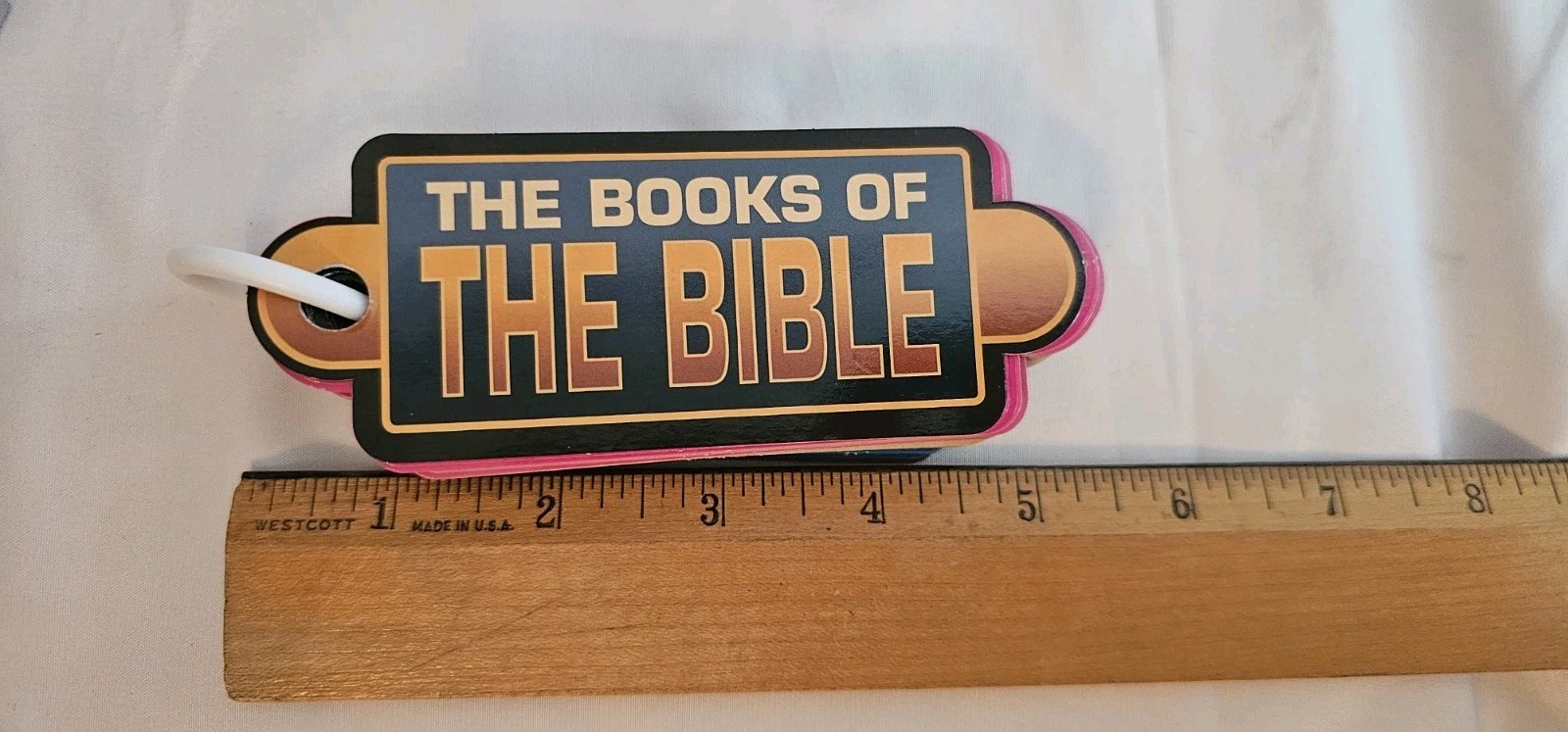 Fun Express Bible Study Flash Cards 66 Books of the Bible Scripture Memory Set