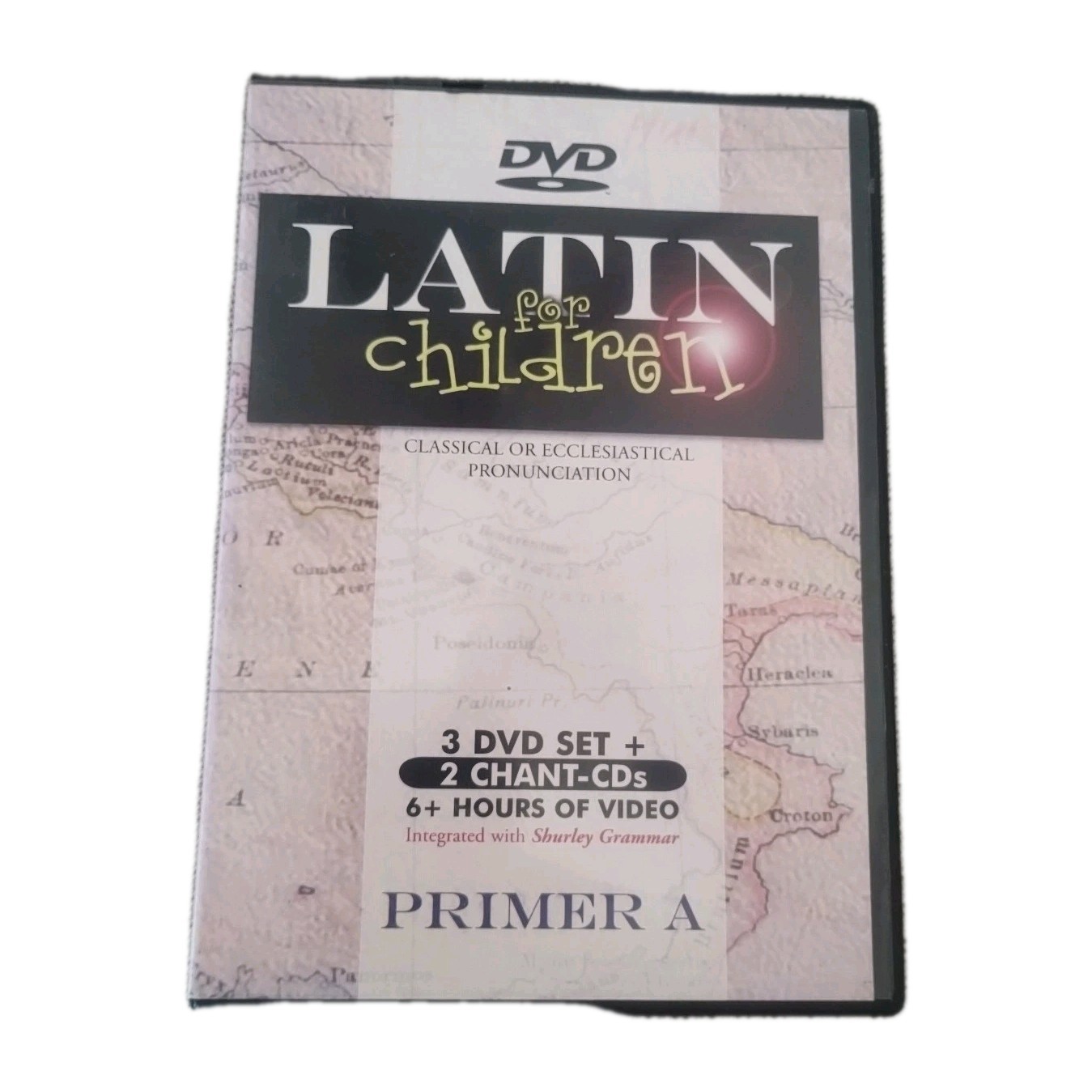 Latin For Children Primer A 3 DVDs + Chant CD Christopher Perrin Aaron Larson