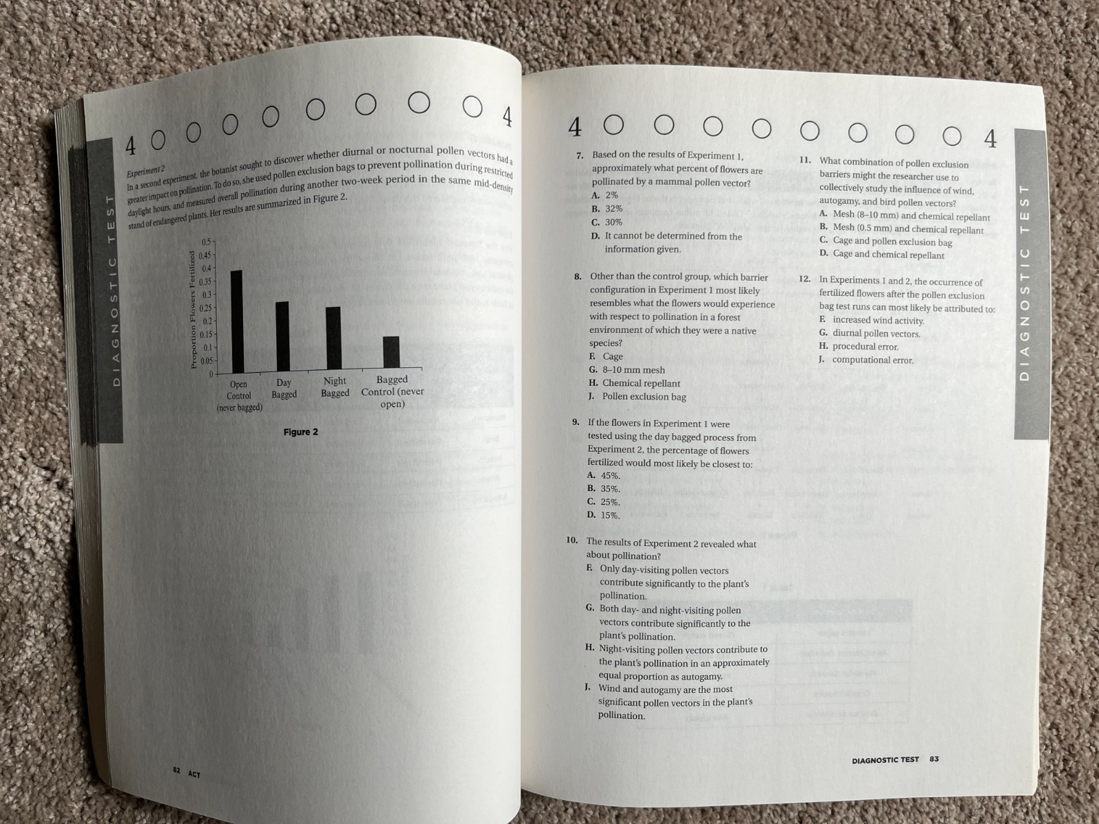 Study Guide ACT Test 4th Edition Barron’s Practice Tests