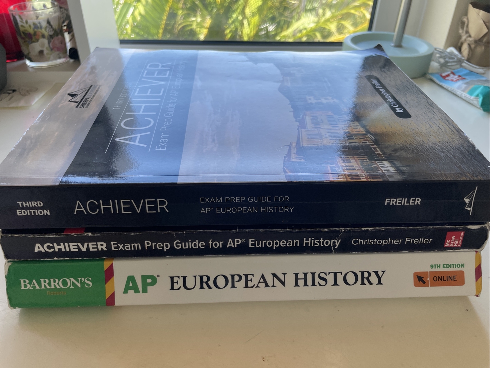 Achiever : Exam Prep Guide AP European History Freiler 2021, 2017 Barton’s LOT