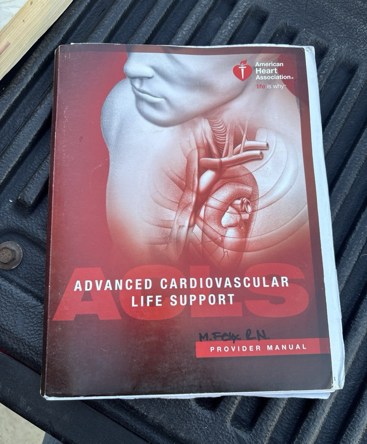 American Heart Association ACLS Provider Manual Paperback English Advanced Good