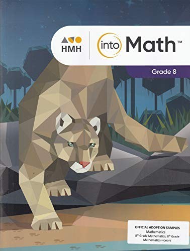 HMH: into Math Student workbook Grade 8
