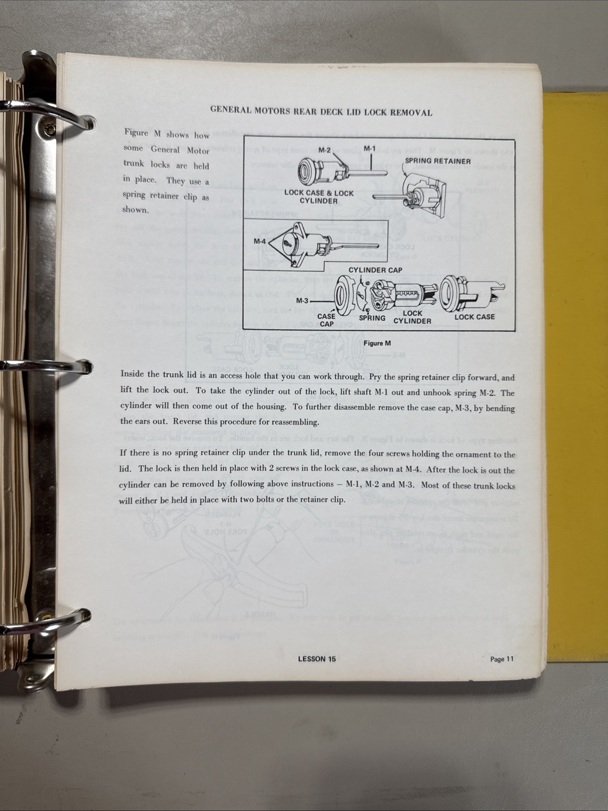 Professional Locksmithing Study Course Lessons 1-30 BELSAW, 1974