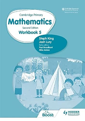 Cambridge Primary Mathematics Workbook 5 Second Edition by Lury, King New..