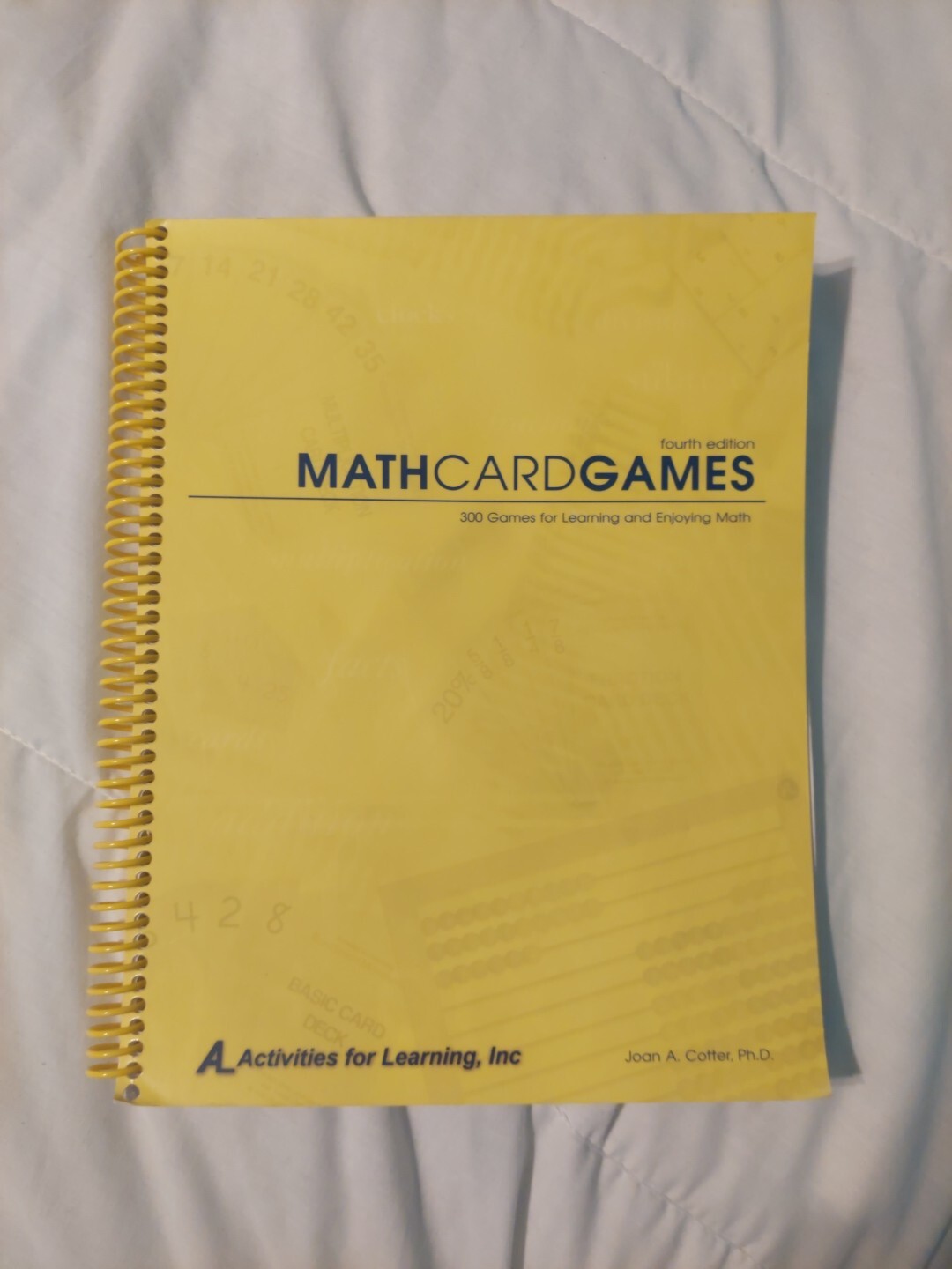 MATH CARD GAMES Activities For Learning, Includes DVD, 4th Edition