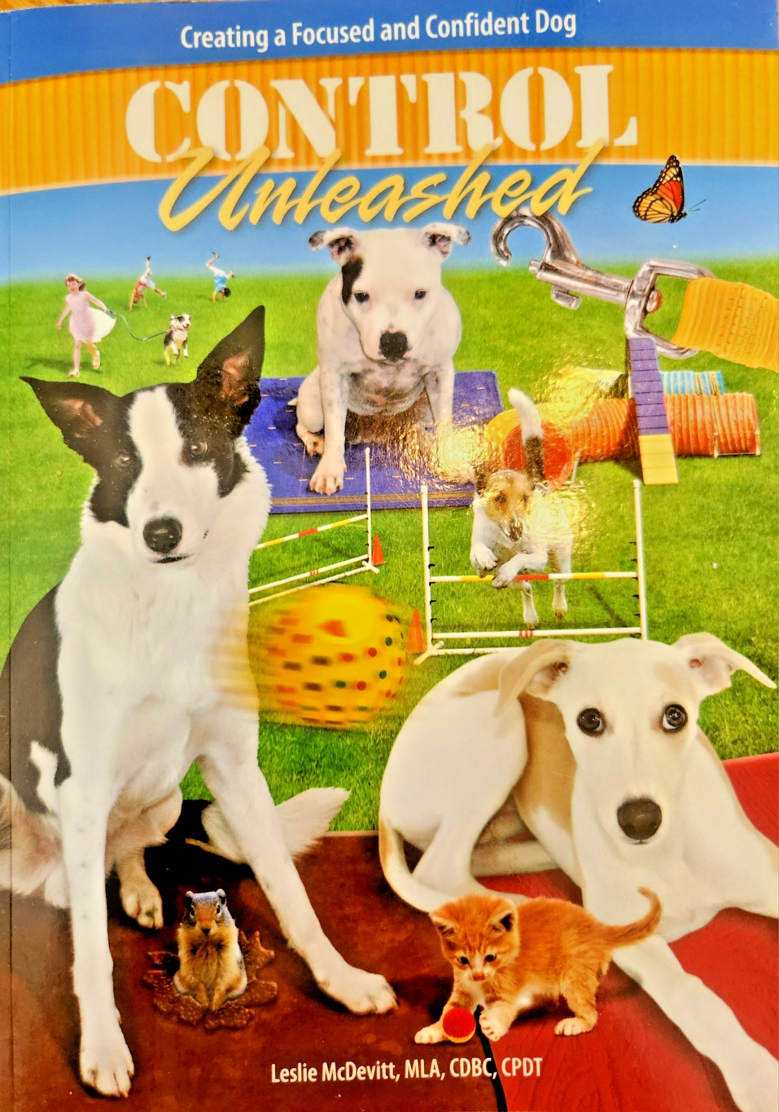 CONTROL UNLEASHED: CREATING A FOCUSED AND CONFIDENT DOG By Leslie Mcdevitt *NEW*