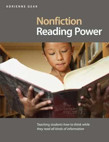 Nonfiction Reading Power: Teaching – Paperback, by Gear Adrienne – Very Good