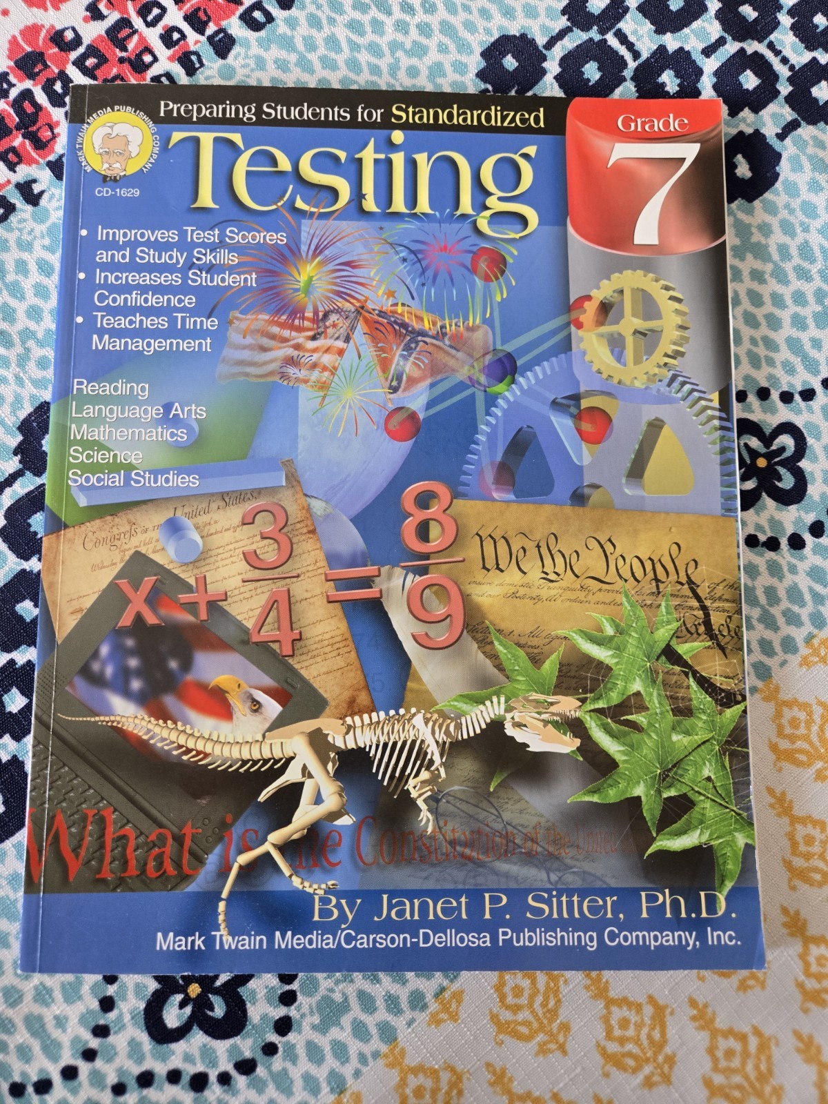 Mark Twain Test Prep 7th Grade Workbook All Subjs, Prep for Standardized Testing