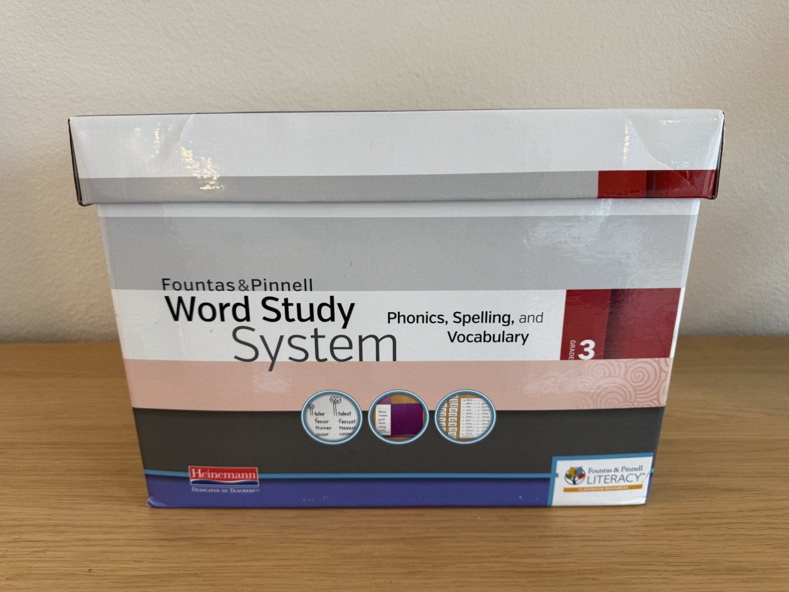Fountas & Pinnell Word Study System – Grade 3 – Phonics, Spelling and Vocabulary