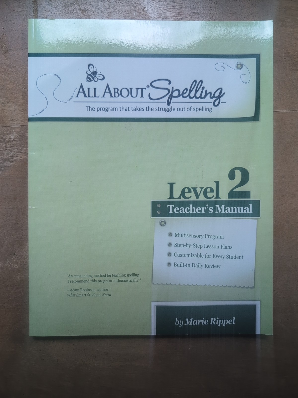 All About Spelling Level 2 Teacher’s Manual