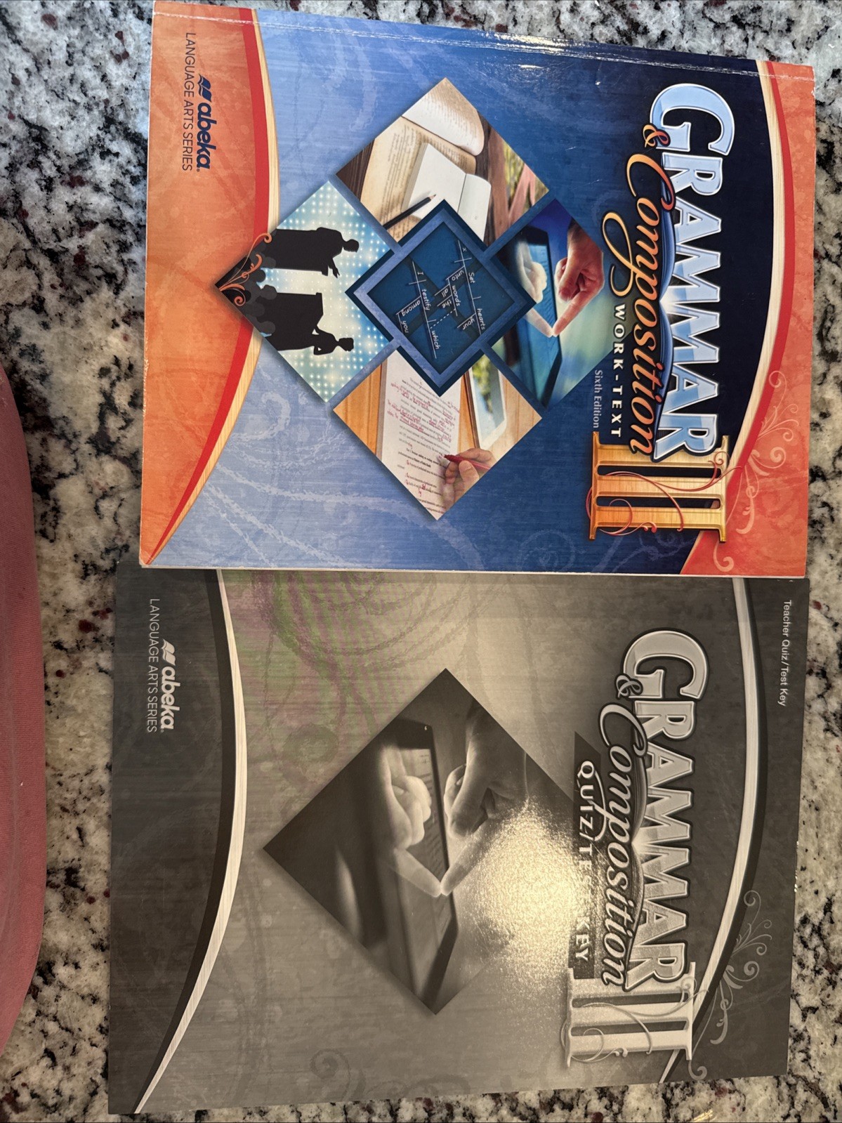 Abeka Grammar and Composition III Work-Text Book 6th Edition And Quiz/tests Key