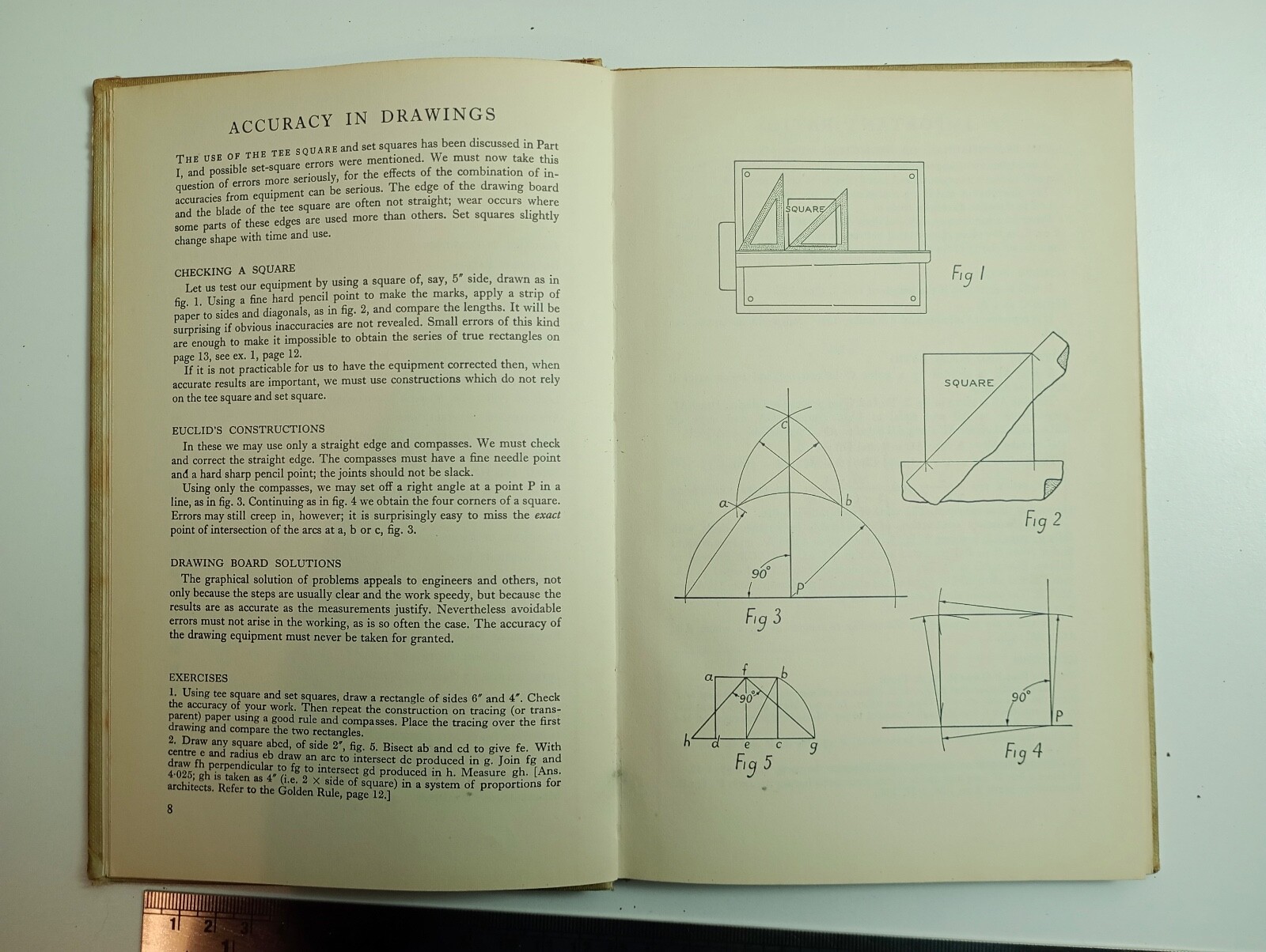 dr. 2. Technical Drawing Part II Applied Geometry W Abbott 1959 RARE