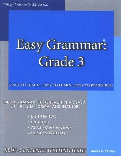 Easy Grammar 3 – Teacher Edition – Paperback By Phillips, Wanda C. – GOOD