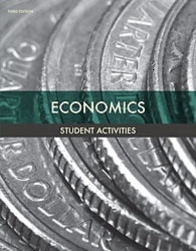 BJU Press – Economics Student Activities Manual (3rd Ed) 500561