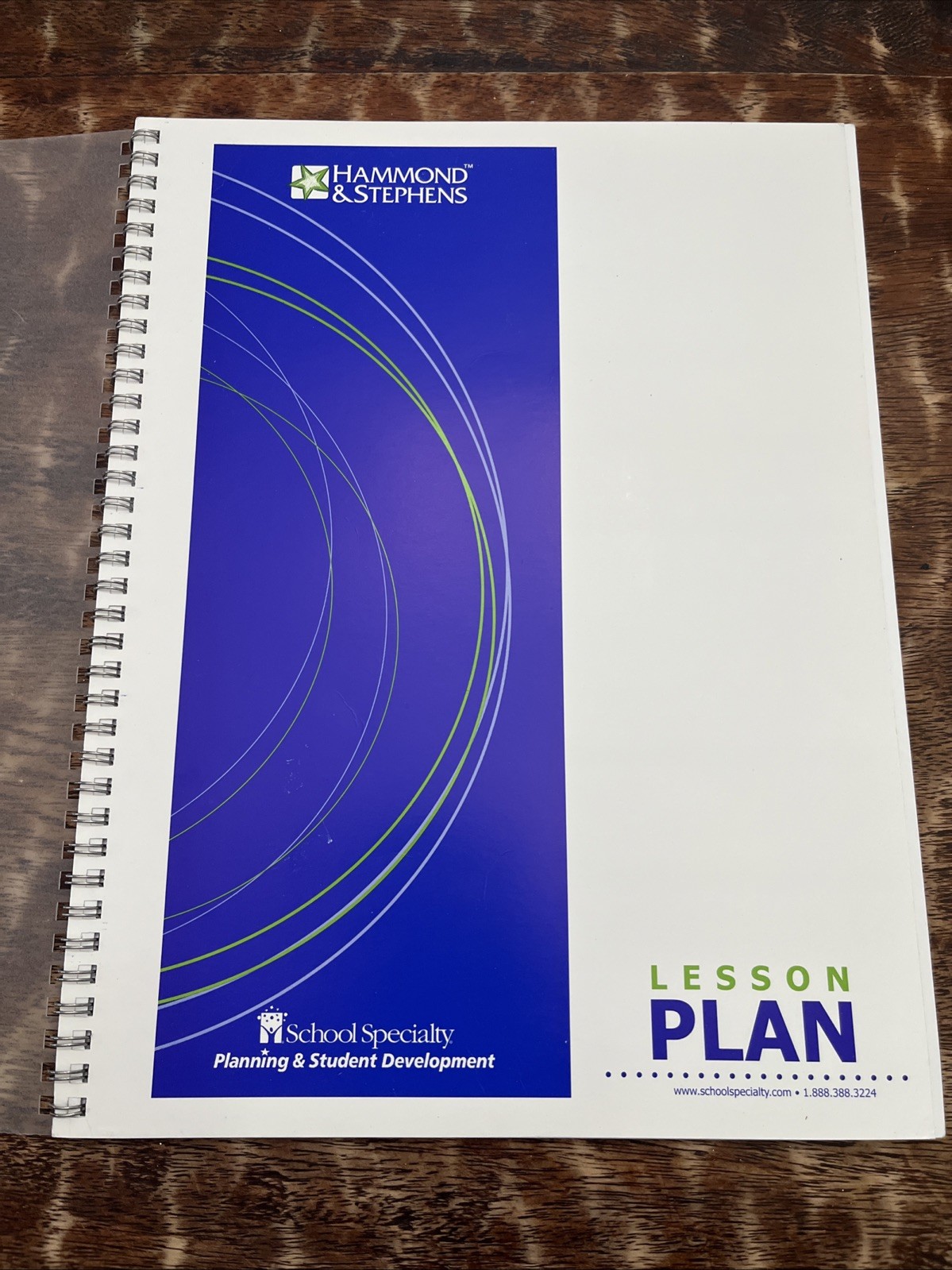 Hammond And Stephens School Specialty Teacher Lesson Plan Book