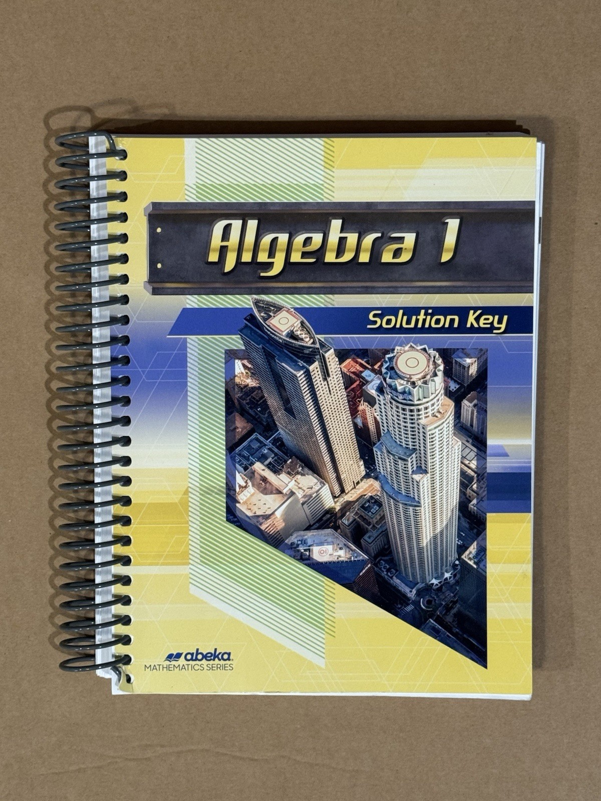 Abeka 9 9th Grade Algebra 1 Solution Key Math Current Edition