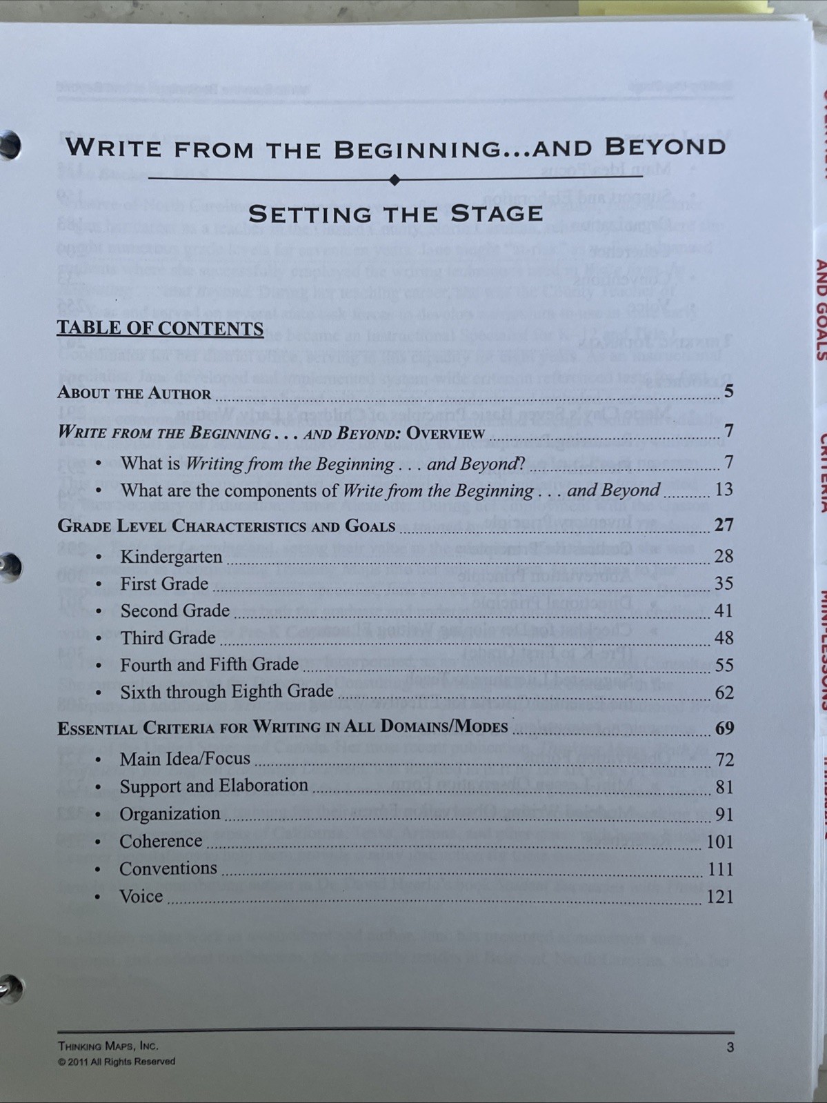 Thinking Maps Write From Beginning And Beyond Response To Text Teachers Guide