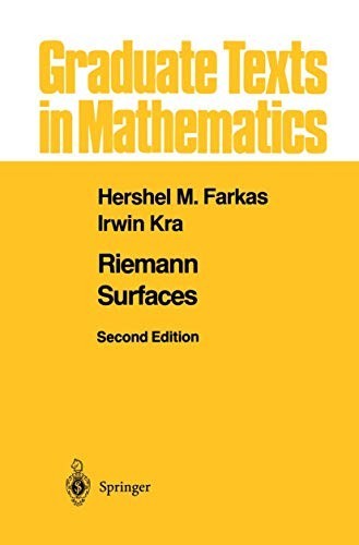 Riemann Surfaces (Graduate Tex – VERY GOOD