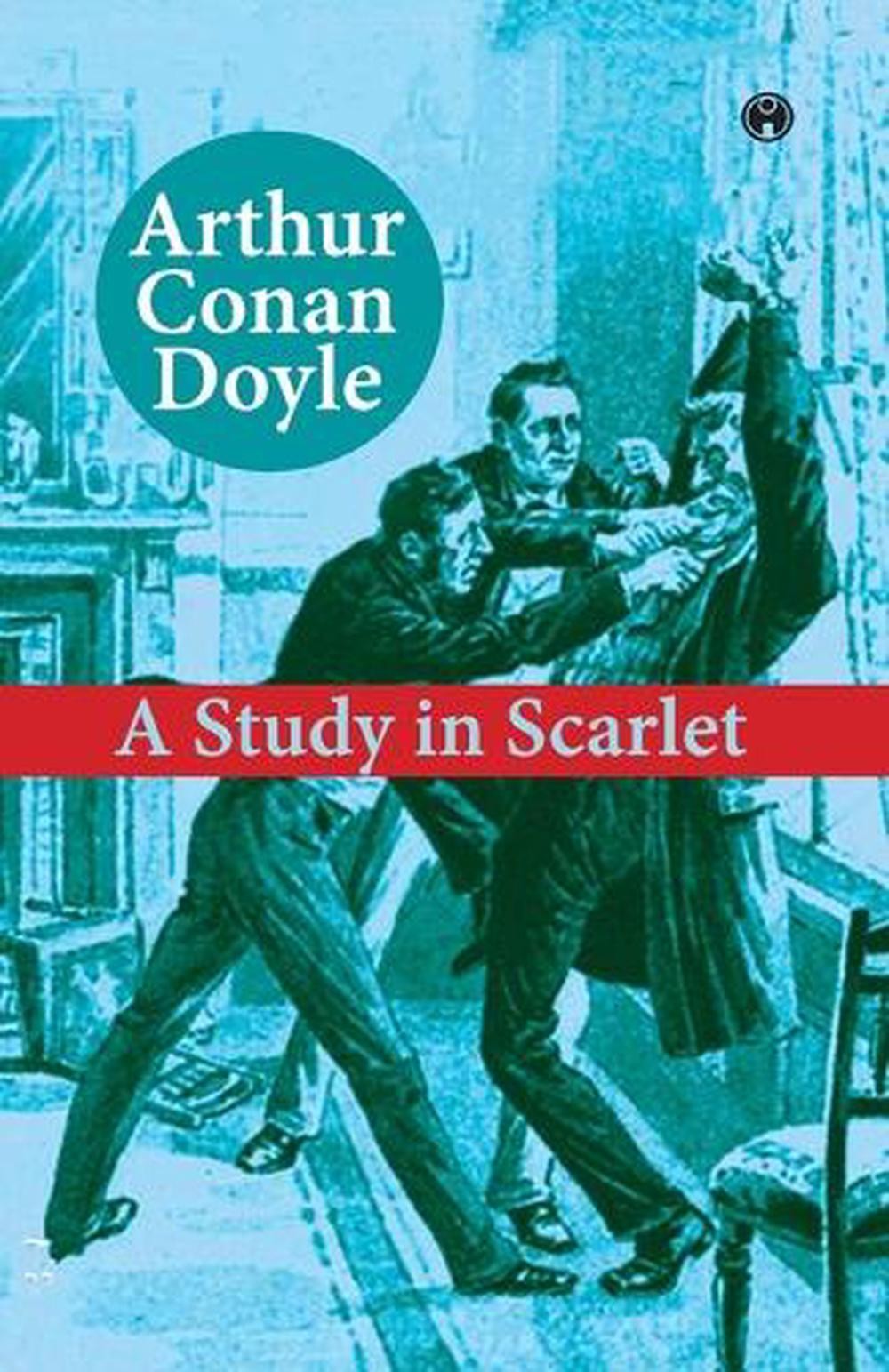 A Study in Scarlet by Arthur Conan Doyle Paperback Book