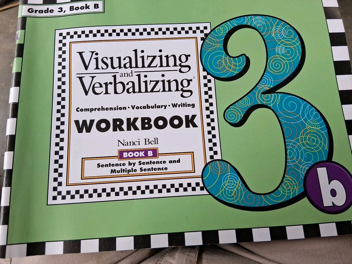 Visualizing and Verbalizing Workbook B Grade 3 By Nancy Bell (Wh2mxbx)