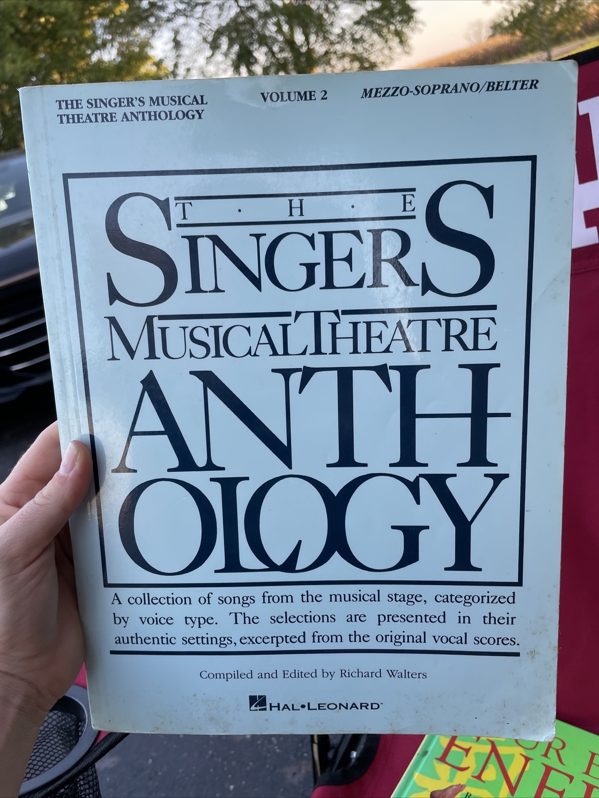 THE SINGER MUSICAL THEATER ANTHOLOGY – HAL LEONARD – STUDENT LESSON BOOK – VOL 2