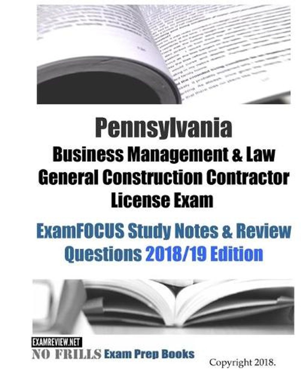 Pennsylvania Business Management & Law General Construction Contractor License E