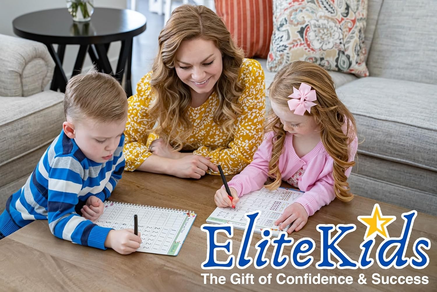 Reusable Handwriting Practice Copybooks with Magic Pens for Kids Ages 3-5