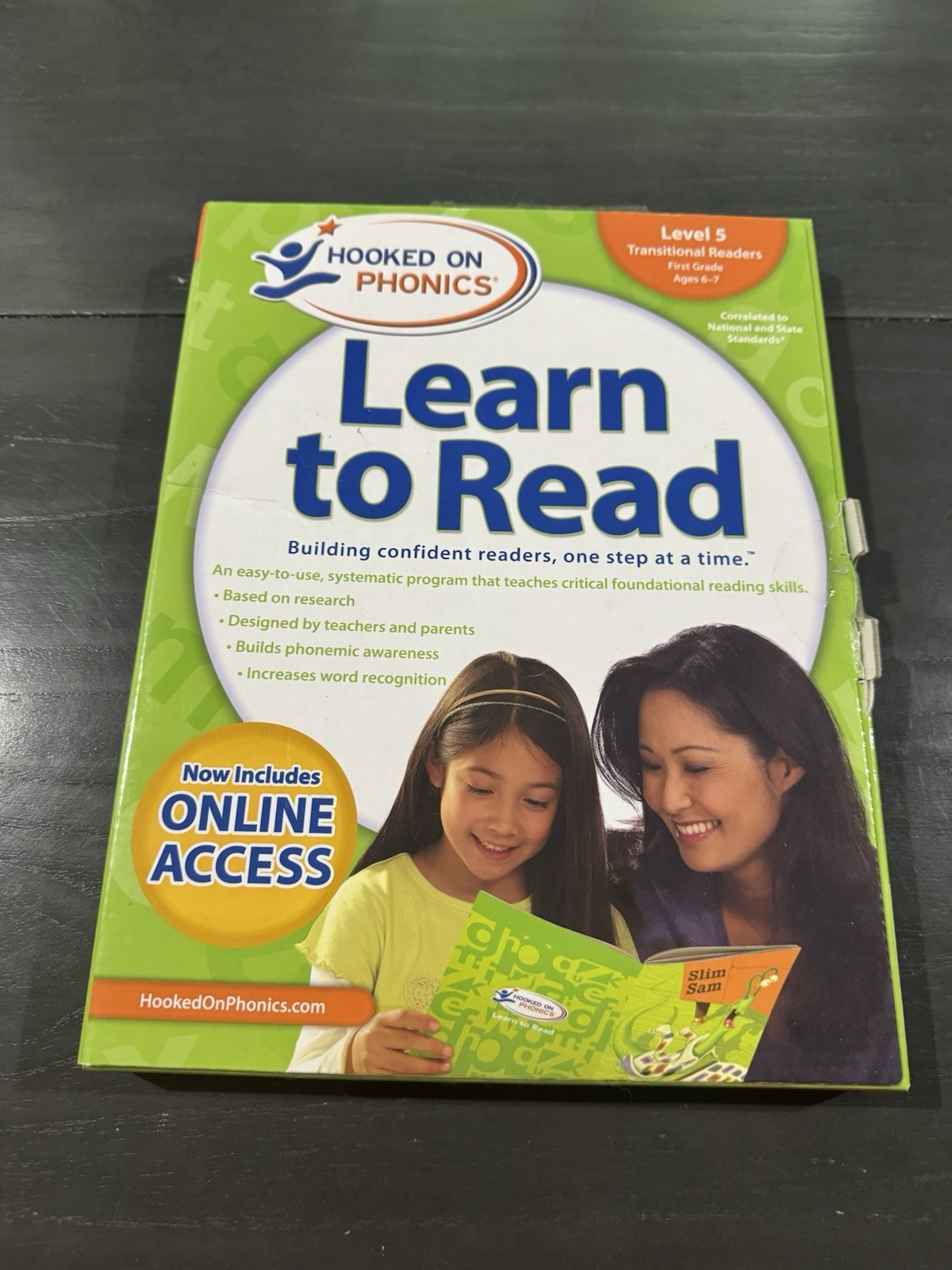 Hooked On Phonics First Grade Level 1 Ages 6-7 2009 Homeschool Read Reading