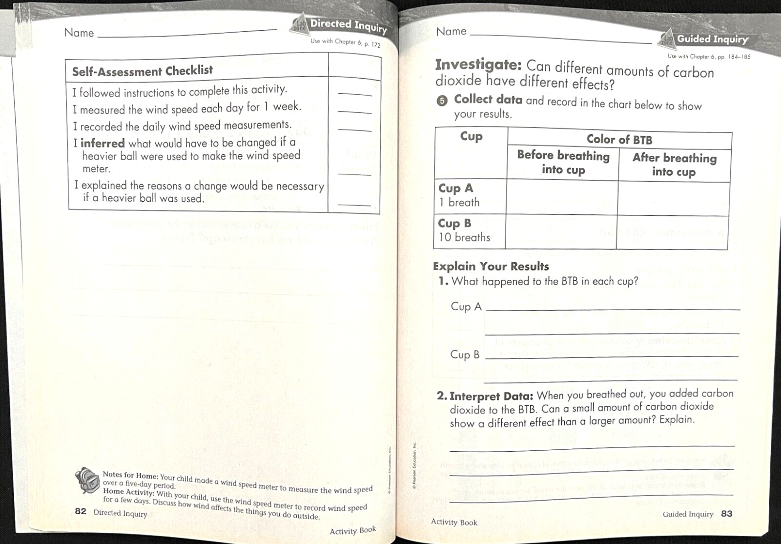 3rd Grade – SCIENCE – ACTIVITY BOOK – STUDENT EDITION (2006, Foresman)