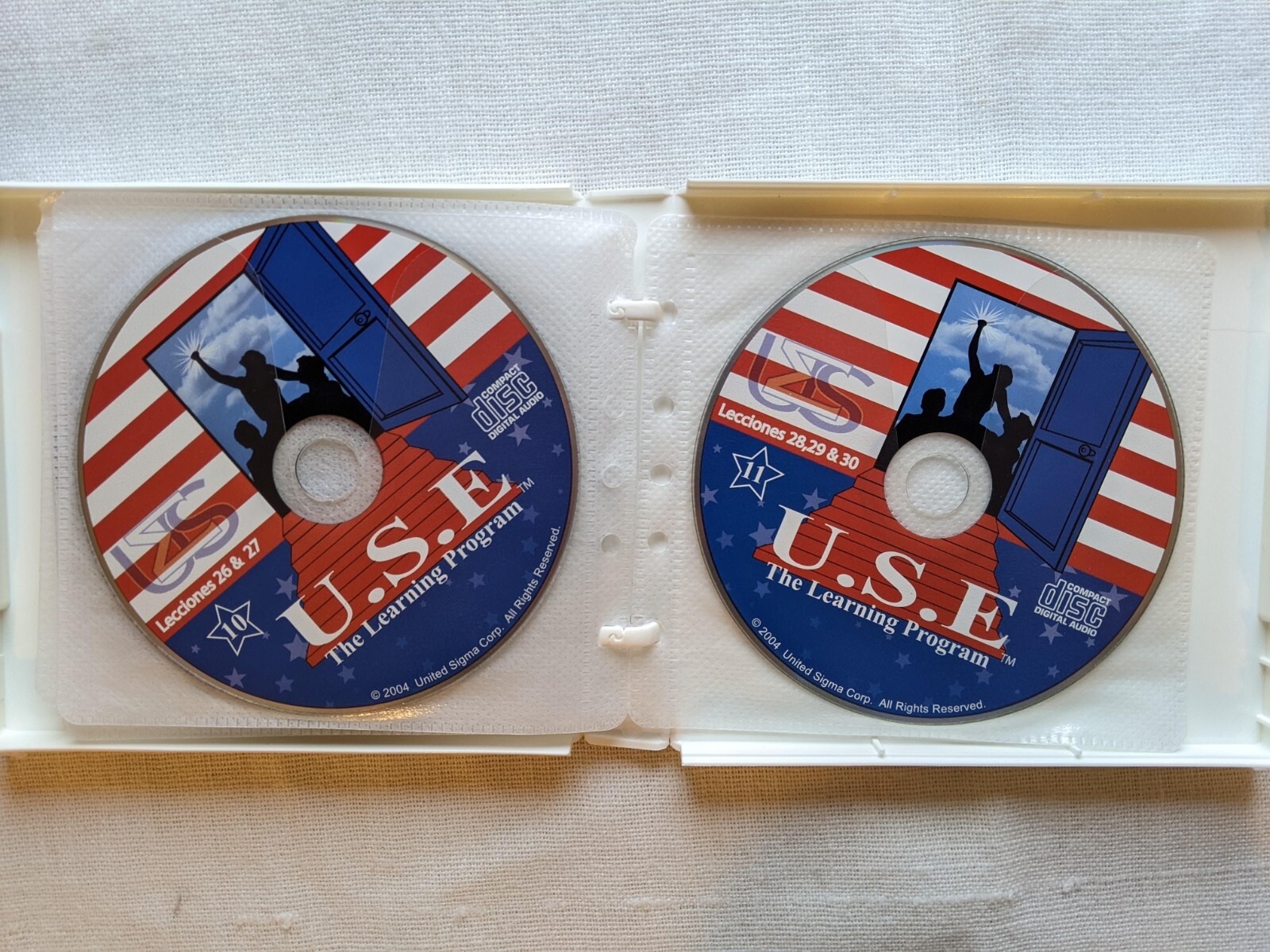 U.S.E The Learning Program 12 CD Collection English Language Learning Program