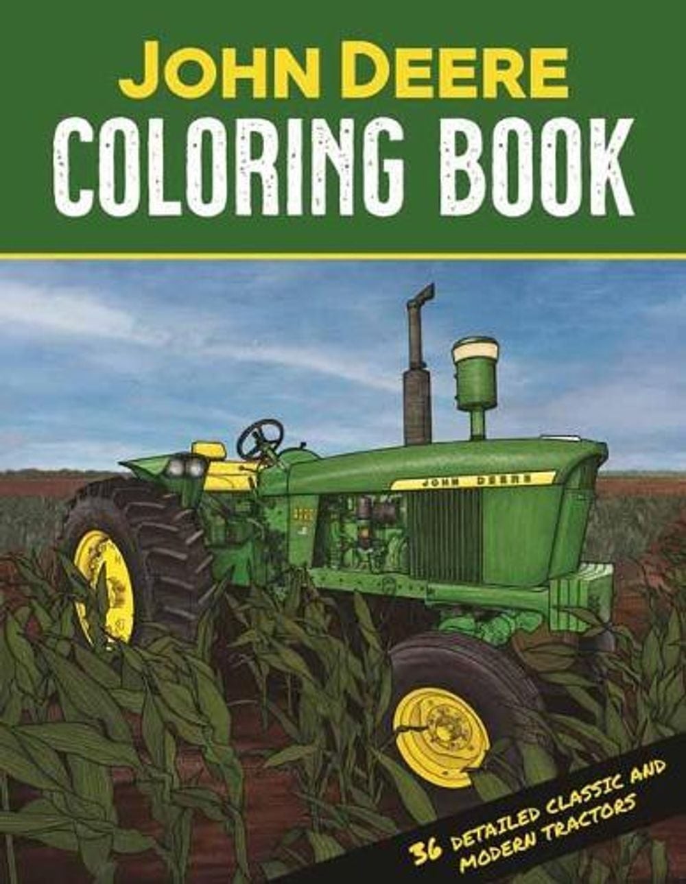 John Deere Coloring Book by Lee Klancher (English) Paperback Book
