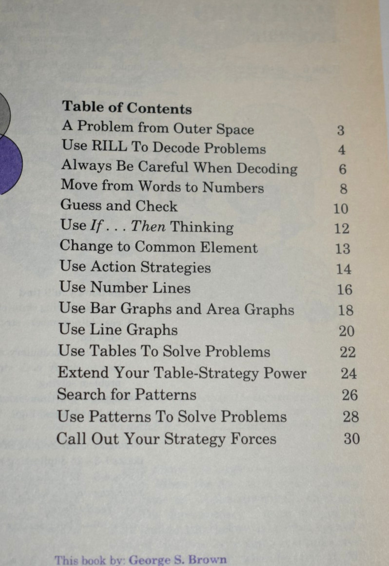How to Solve Math Word Problems Weekly Reader Skills Books 1 thru 6 + More