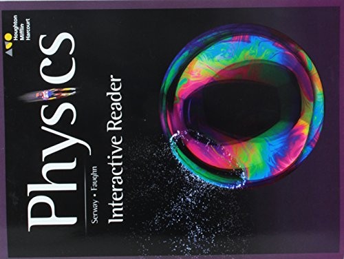 HMH PHYSICS: INTERACTIVE READER By Houghton Mifflin Harcourt **BRAND NEW**