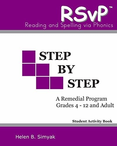 RSvP – Step by Step – Student Activity Book: RSvP – Reading and … (paperback)