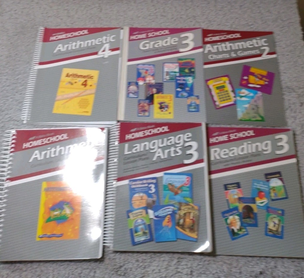 A Beka Book Homeschool Elementary Lot Lesson Plans/Curriculum Reading Arithmetic