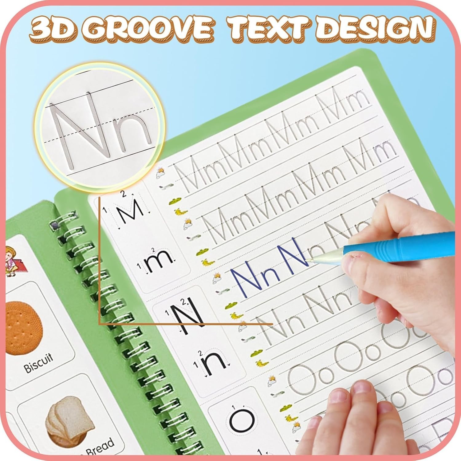 Engaging Magic Practice Copybook Set: Foster Writing Skills in Young Learners