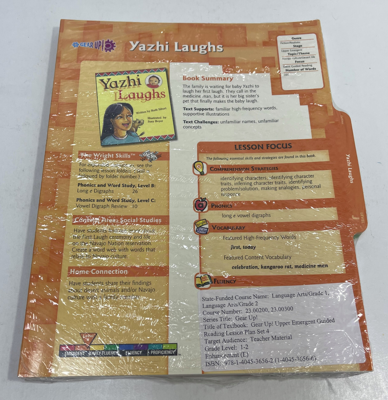 Gear Up! Upper Emergent Guided Reading Lesson Plan Set 4 – Grade 1-2