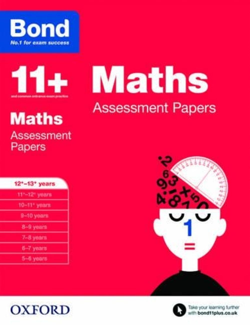 Bond 11+: Maths: Assessment Papers: 12+-13+ years by David Clemson (English) Pap