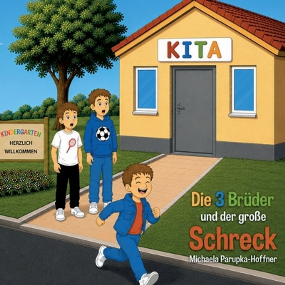 Die 3 Brder und der grosse Schreck by Michaela Parupka-Hoffner (German) Paperbac