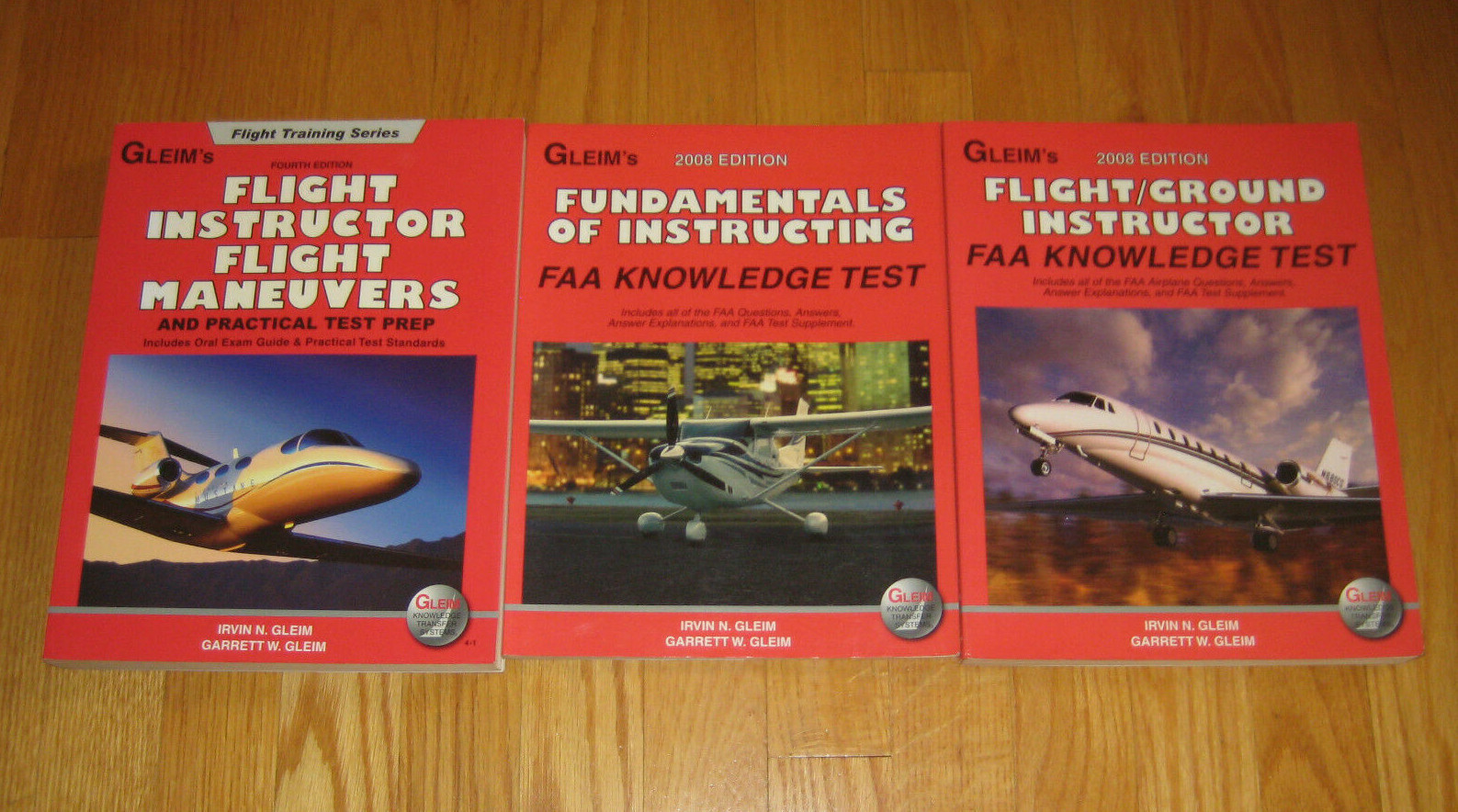 The Gleim Private Pilot 3 Books: for Flight Instructor FAA Knowledge