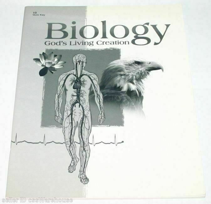 A Beka Book Biology God’s Living Creation Grade 10 Quiz Teacher Answer Key