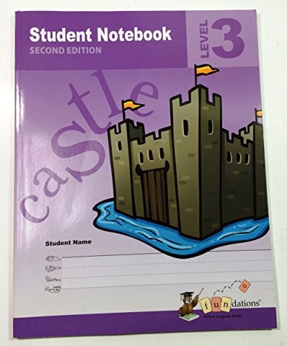 Fundations Student Notebook 3 Second Edition Paperbac… by Wilson Language Trai