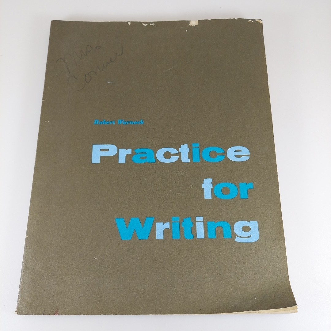 Practice For Writing Workbook Robert Warnock 1957 Scott Foresman