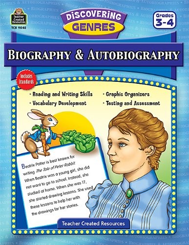 DISCOVERING GENRES: BIOGRAPHY & AUTOBIOGRAPHY By Susan Collins **Excellent**