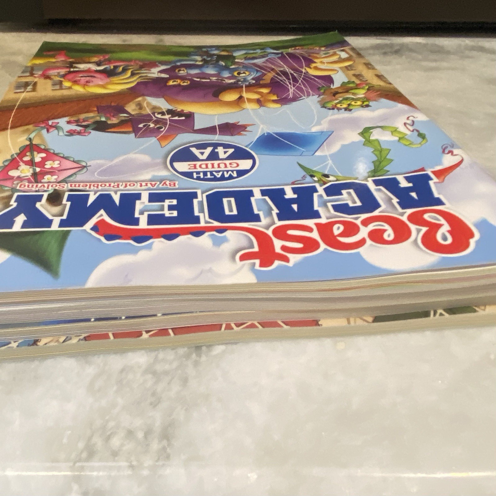 Beast Academy Aops grade 4 reference Guide Books