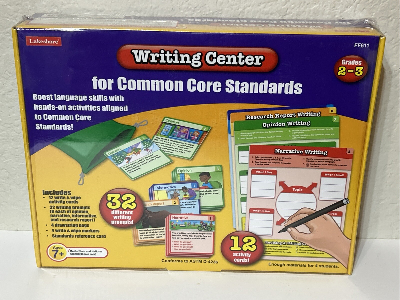 Writing Center For Common Core Standards NEW Lakeshore (b9)