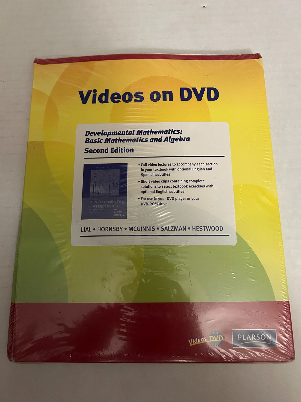 Pearson Videos on DVD Developmental Mathematics: Basic Math & Algebra Set (NEW)